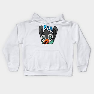 Splashing Penguin Mersey Kids Hoodie